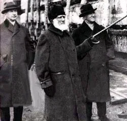 J.R. Booth with timber